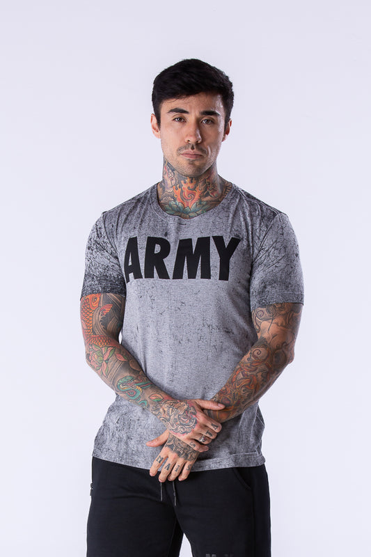 Stoned Wash Army T-shirt