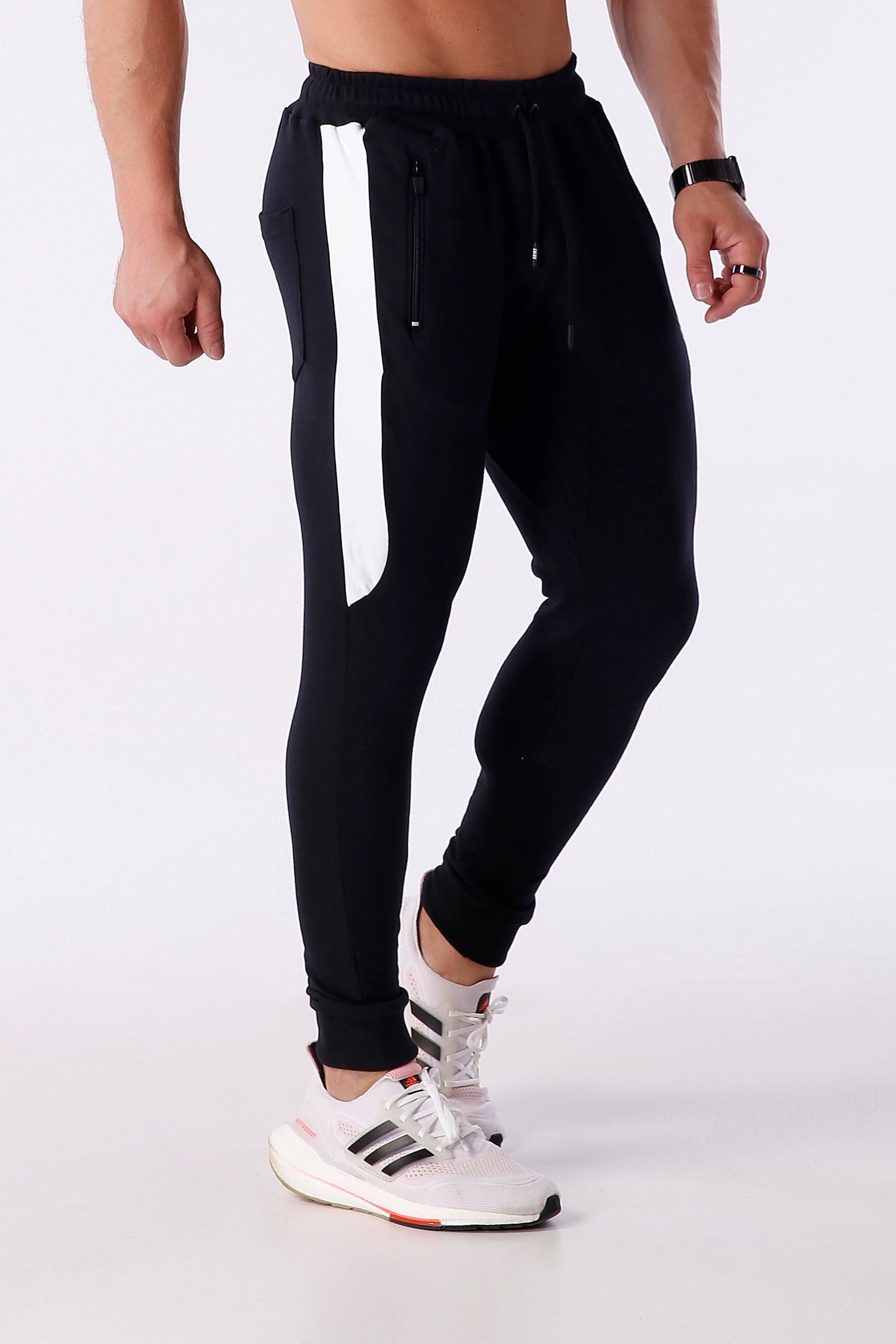 Essential Armyfit Cotton Jogger Black