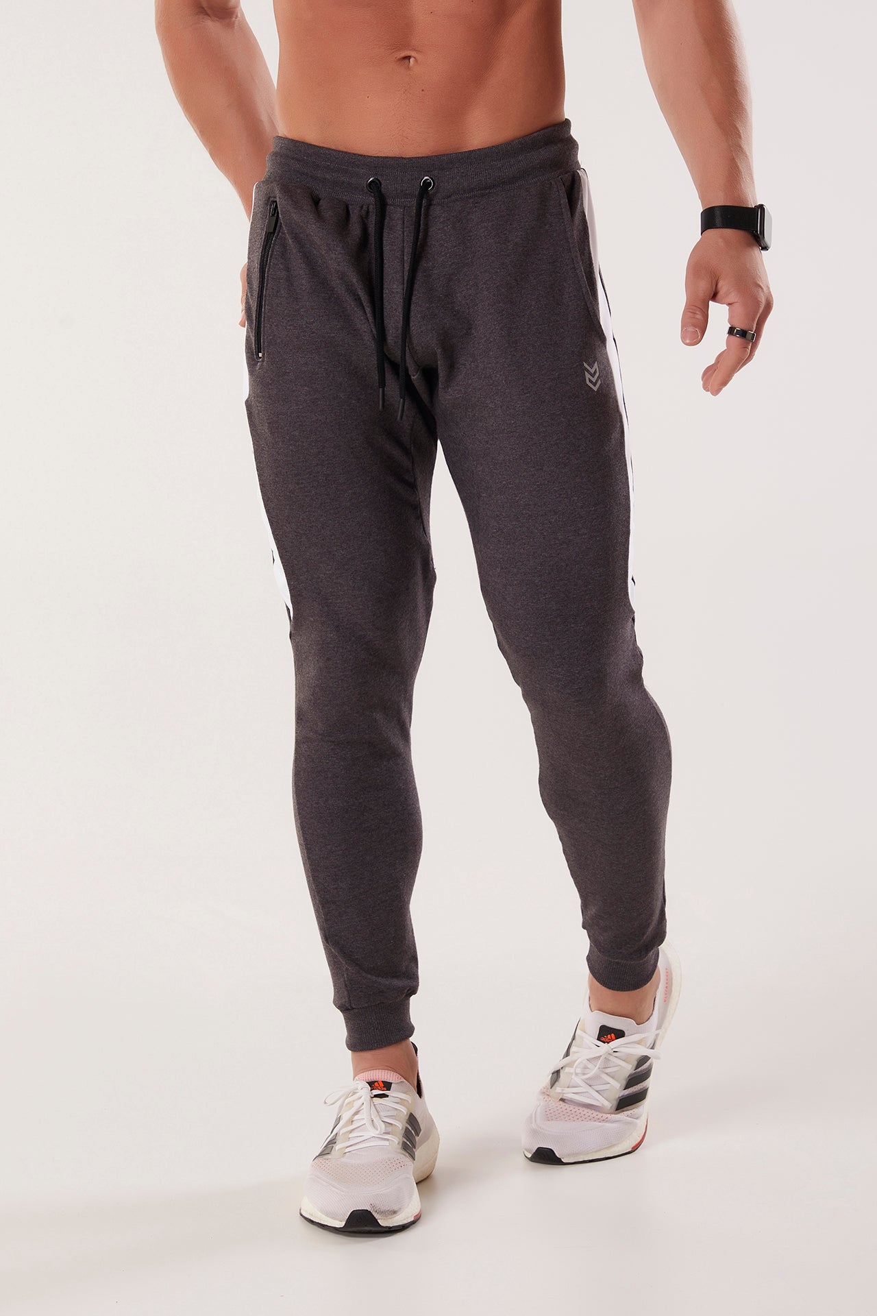 Essential Armyfit Cotton Jogger Dark Grey