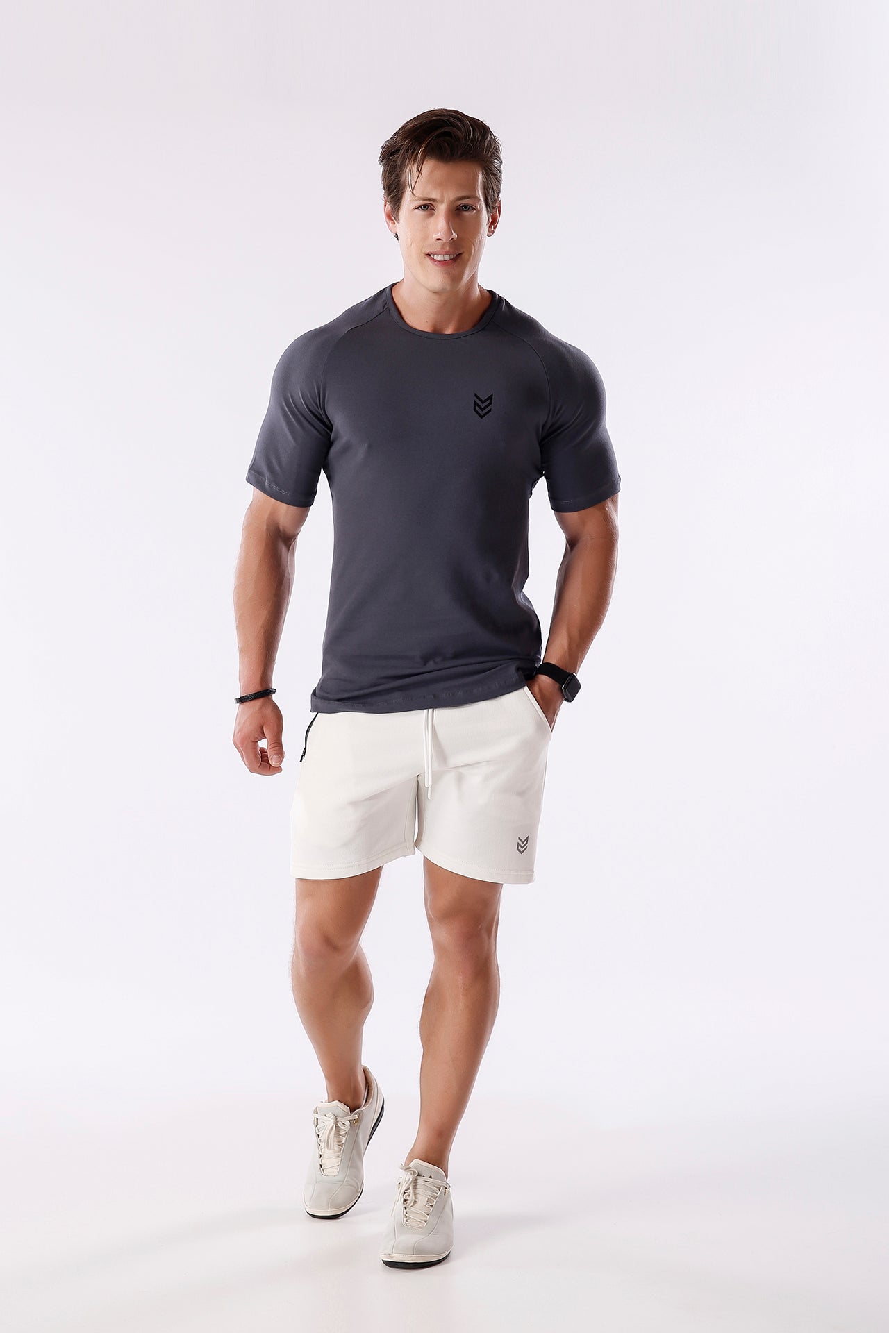 Training Armyfit Cotton T-shirt Dark Grey