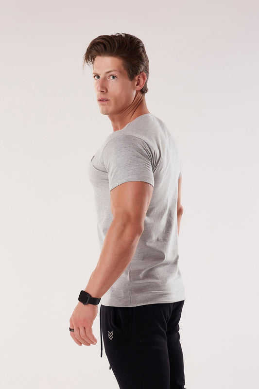 Cotton Premium Armyfit T-shirt Grey