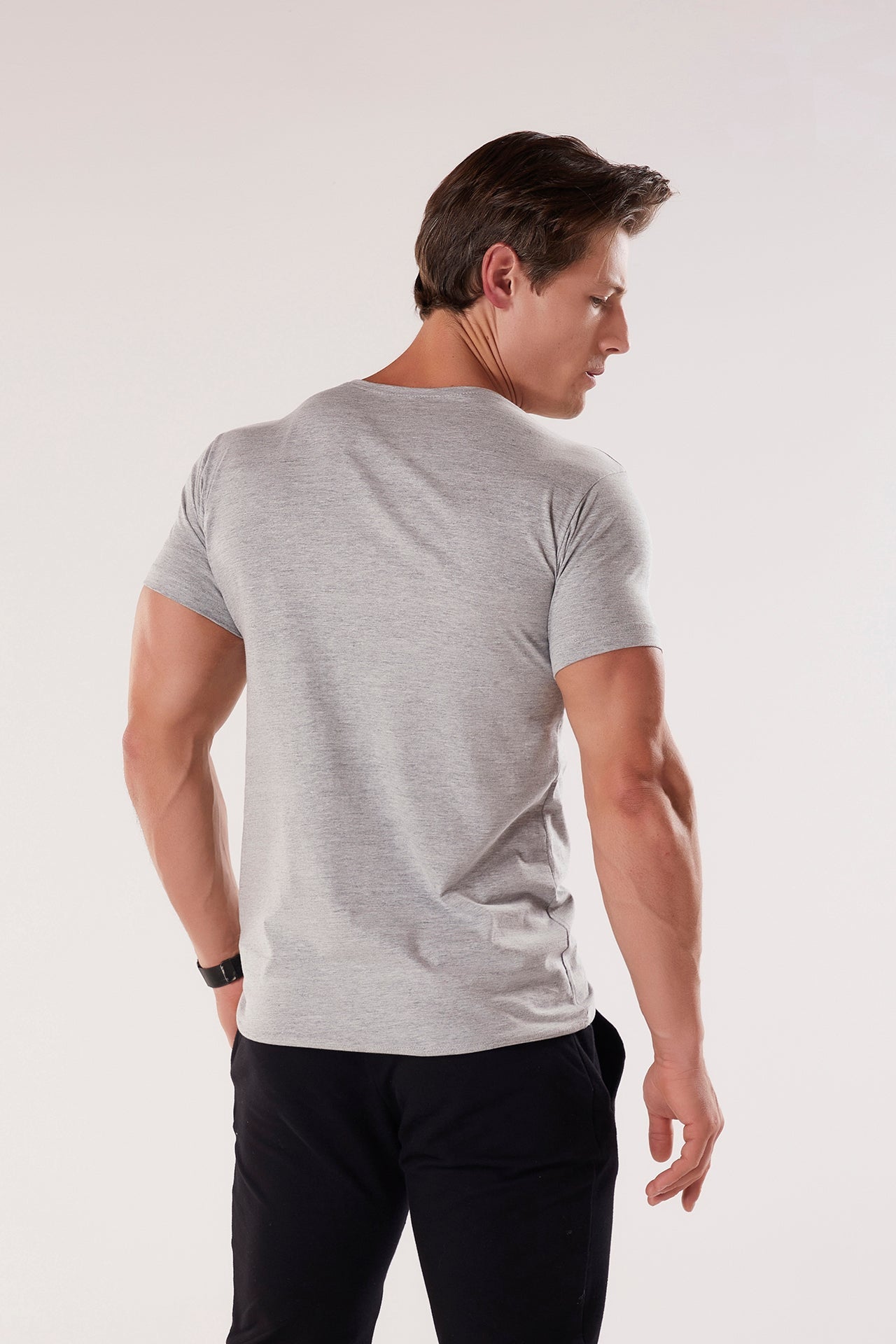 Cotton Premium Armyfit T-shirt Grey