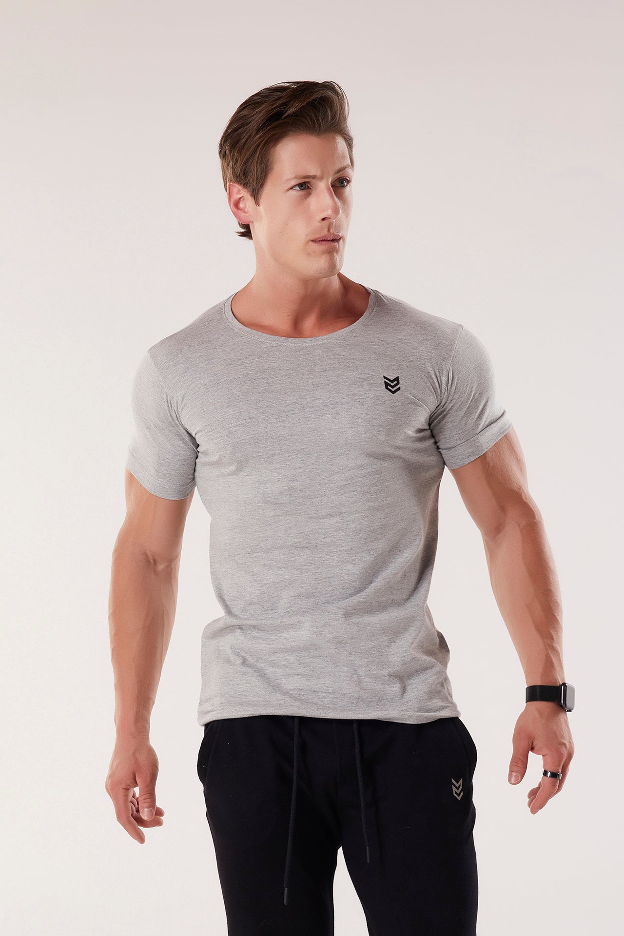 Cotton Premium Armyfit T-shirt Grey