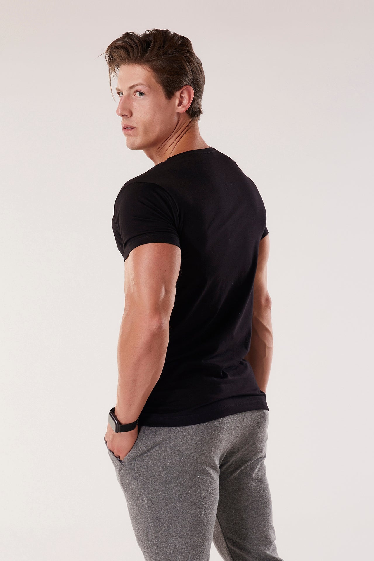 Cotton Premium Armyfit T-shirt Black