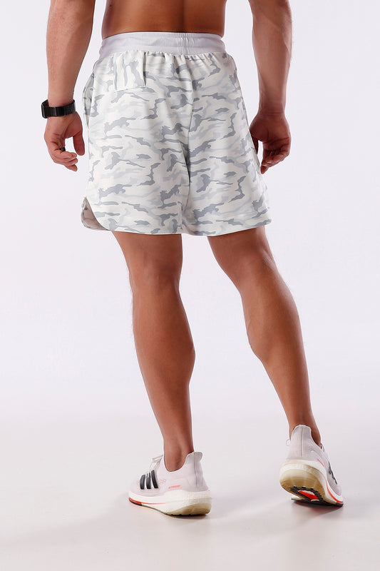 Shorts Training Armyfit Camo Snow